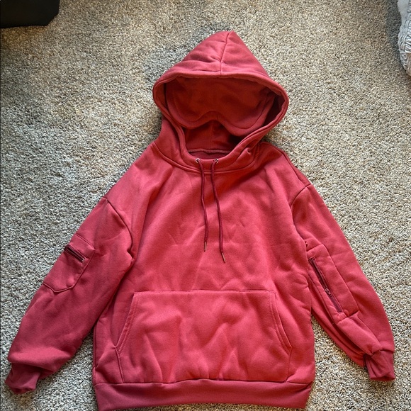 Tops - Dark pink travel sweatshirt